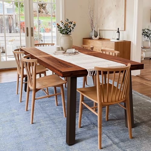 Acacia Wood Dining Table with Iron Legs R617