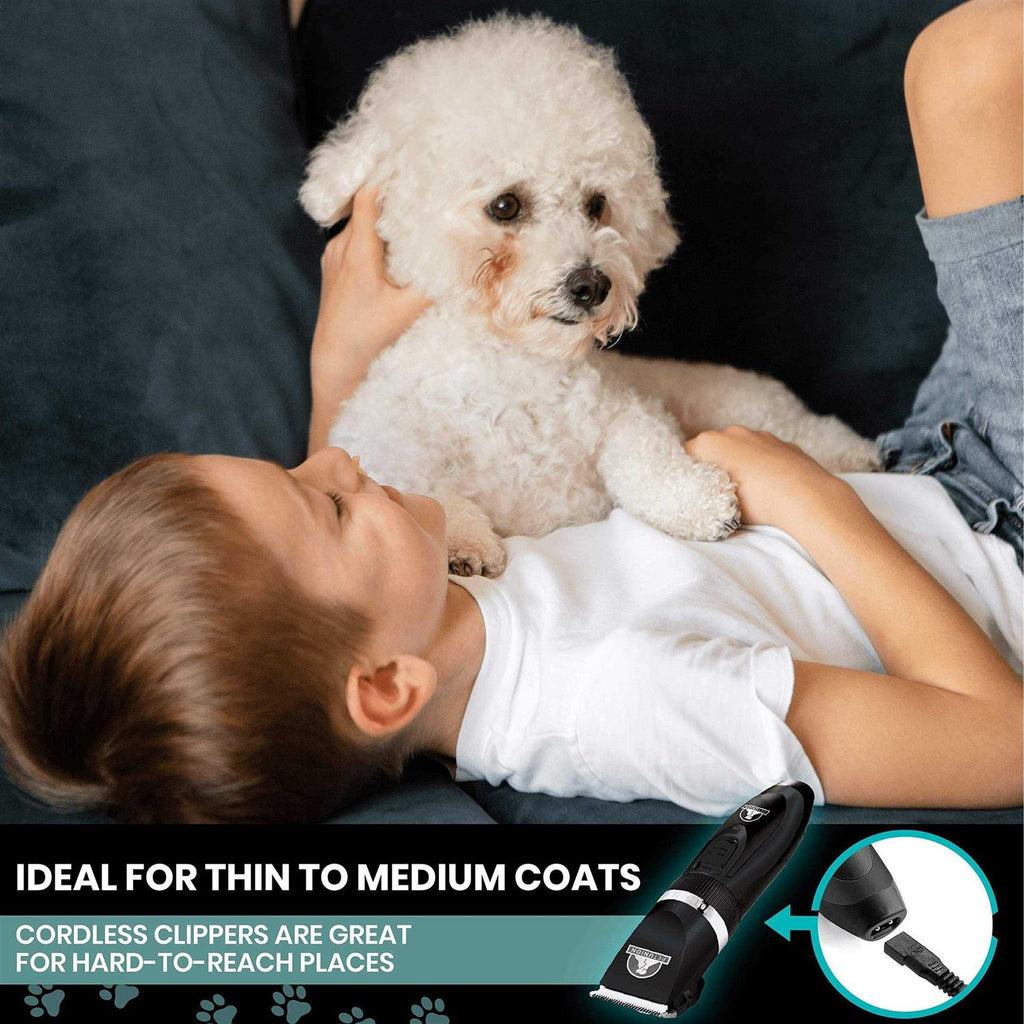 Cordless Low Noise Dog Grooming Clippers C2403