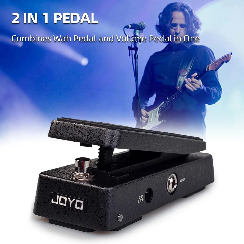 2 in 1 Wah Volume Electric Guitar Effect Pedal U8193