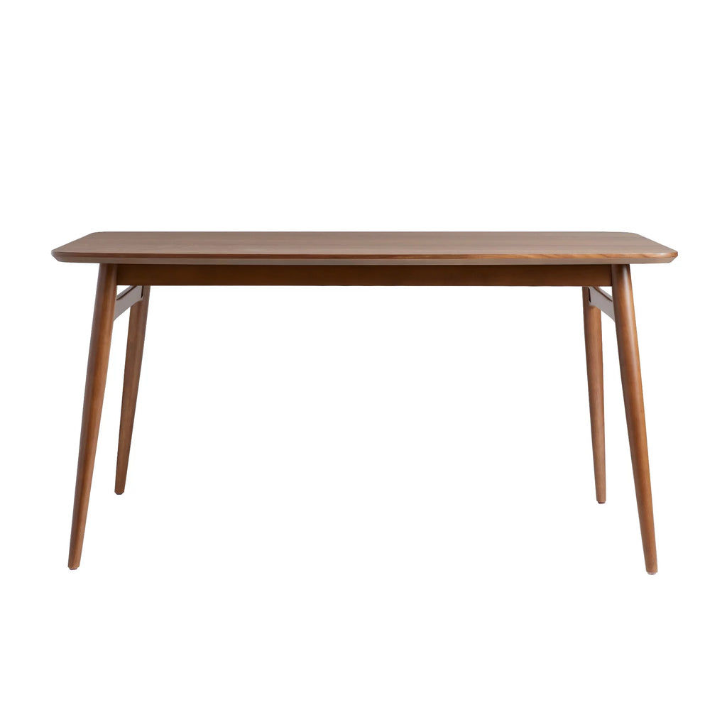 59" Mid-Century Wood Tapered Leg Dining Table K428110