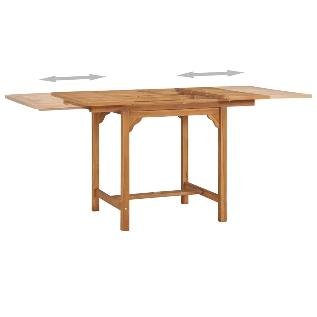 Extendable Teak Wood Outdoor Dining Table D53156