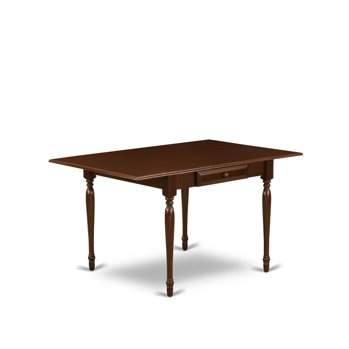 3 Piece Solid Wood Drop Leaf Dining Table Set with 2 Chairs Z819450