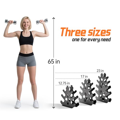 Compact Dumbbell Rack Stand with Anti-Slip Pads U3805
