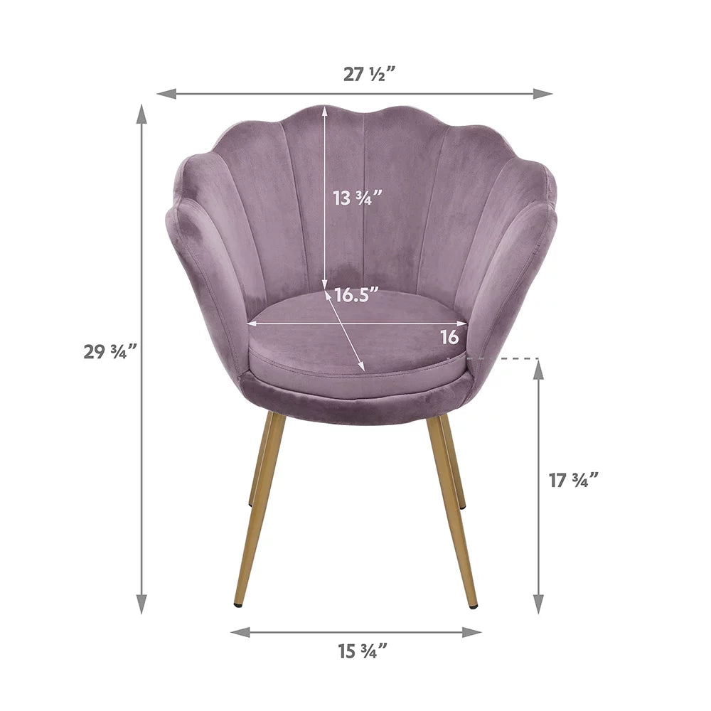 Velvet Barrel Chair K529842