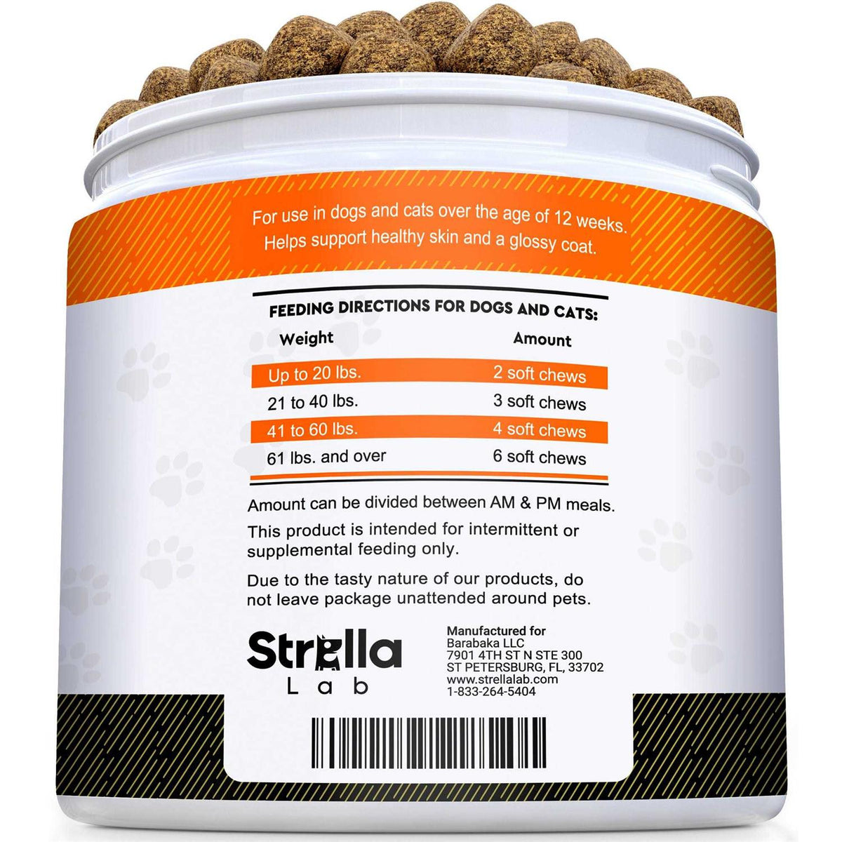 Fish Oil Omega 3 Dog Treats R9215