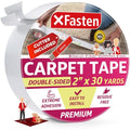 Double Sided Carpet Tape 2 Inch x 30 Yards Residue-Free T15165