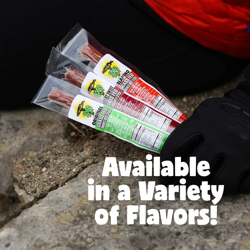 No Sugar 100% Grass-fed Beef Sticks 1-oz 72 Ct R24672