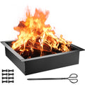 30" Square Heavy Duty Steel Fire Pit Ring K4390
