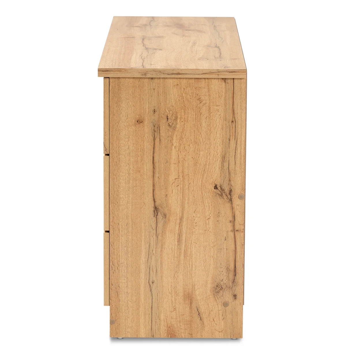 6 Drawer Oak Brown Wood Dresser D1858