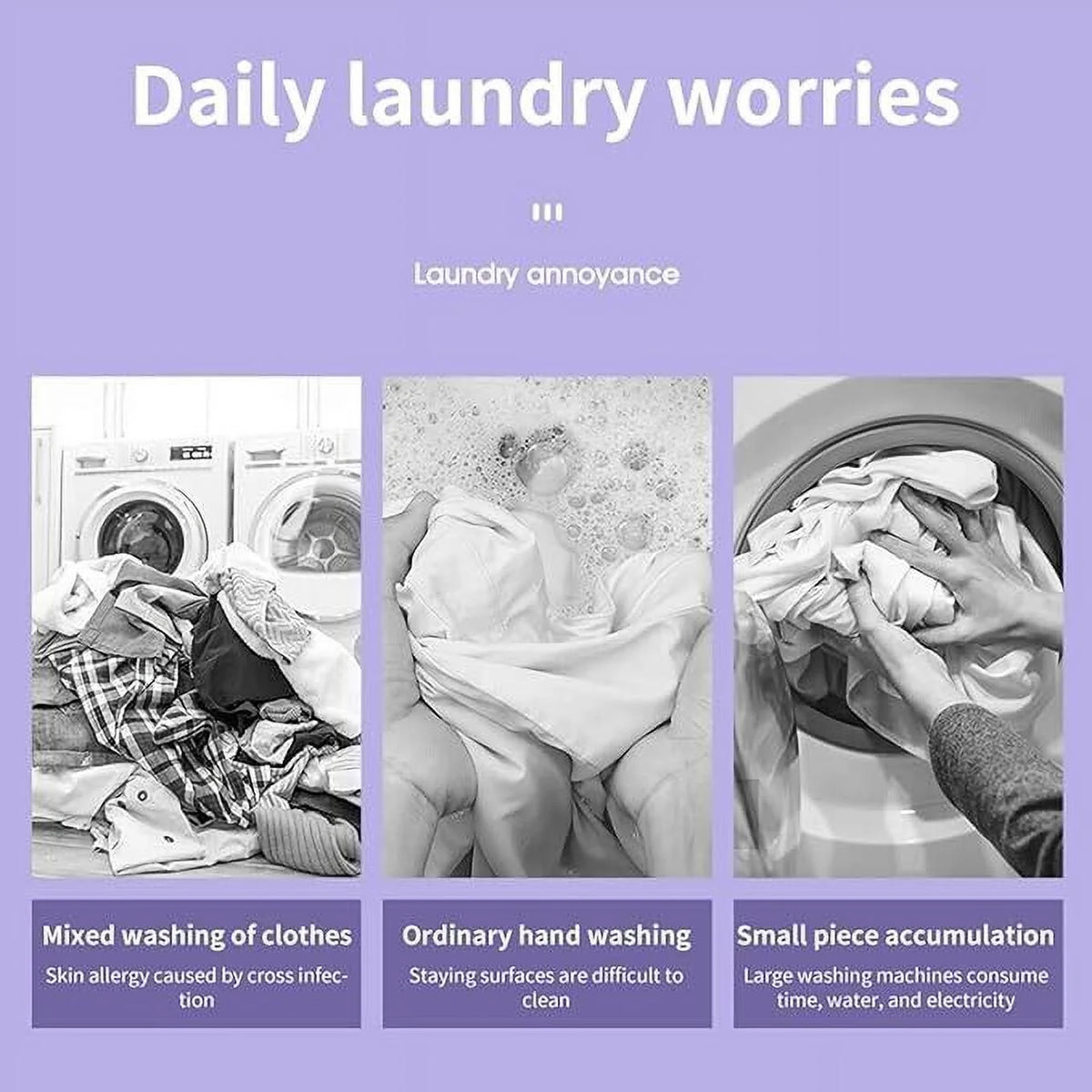 Portable Mini Washing Machine and Spin Dryer R856