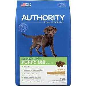 Chicken Rice Formula Large Breed Puppy Dry Dog Food W6755