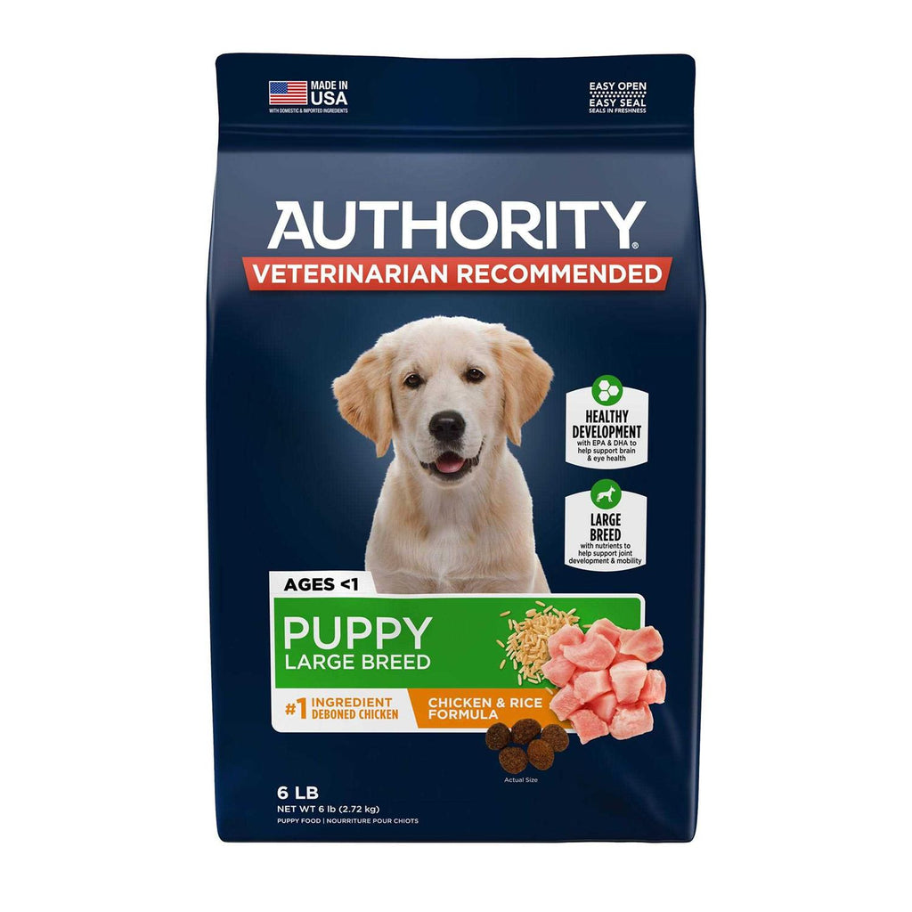 Chicken Rice Formula Large Breed Puppy Dry Dog Food W6755