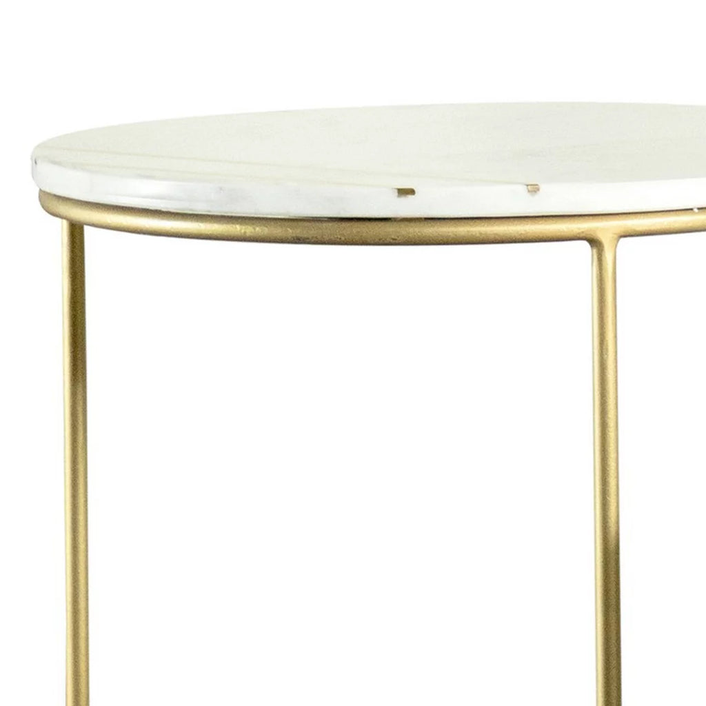 17 Inch 2 Piece Nesting End Table Set N264