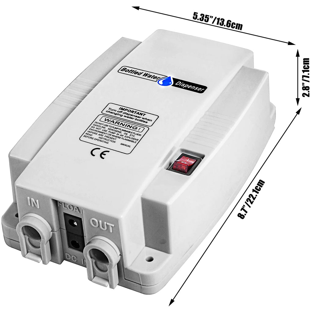 Bottled Water Dispensing System Single Inlet with AC/DC Adapter U24842