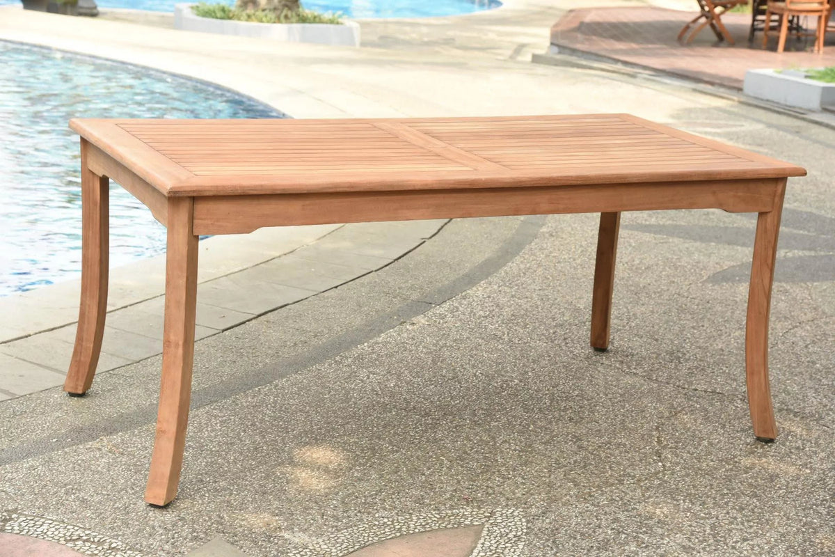Grade-A Teak 8 Seater 9 Pc Dining Set I2516