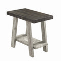Wood Shelf End Table S30496