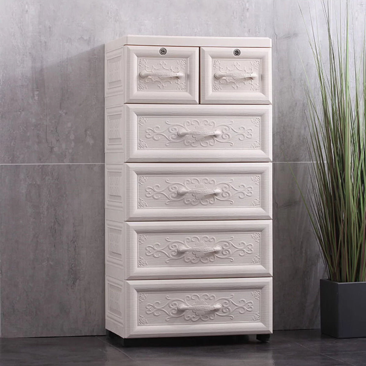 5 Layers 6 Drawer Storage Cabinet F959