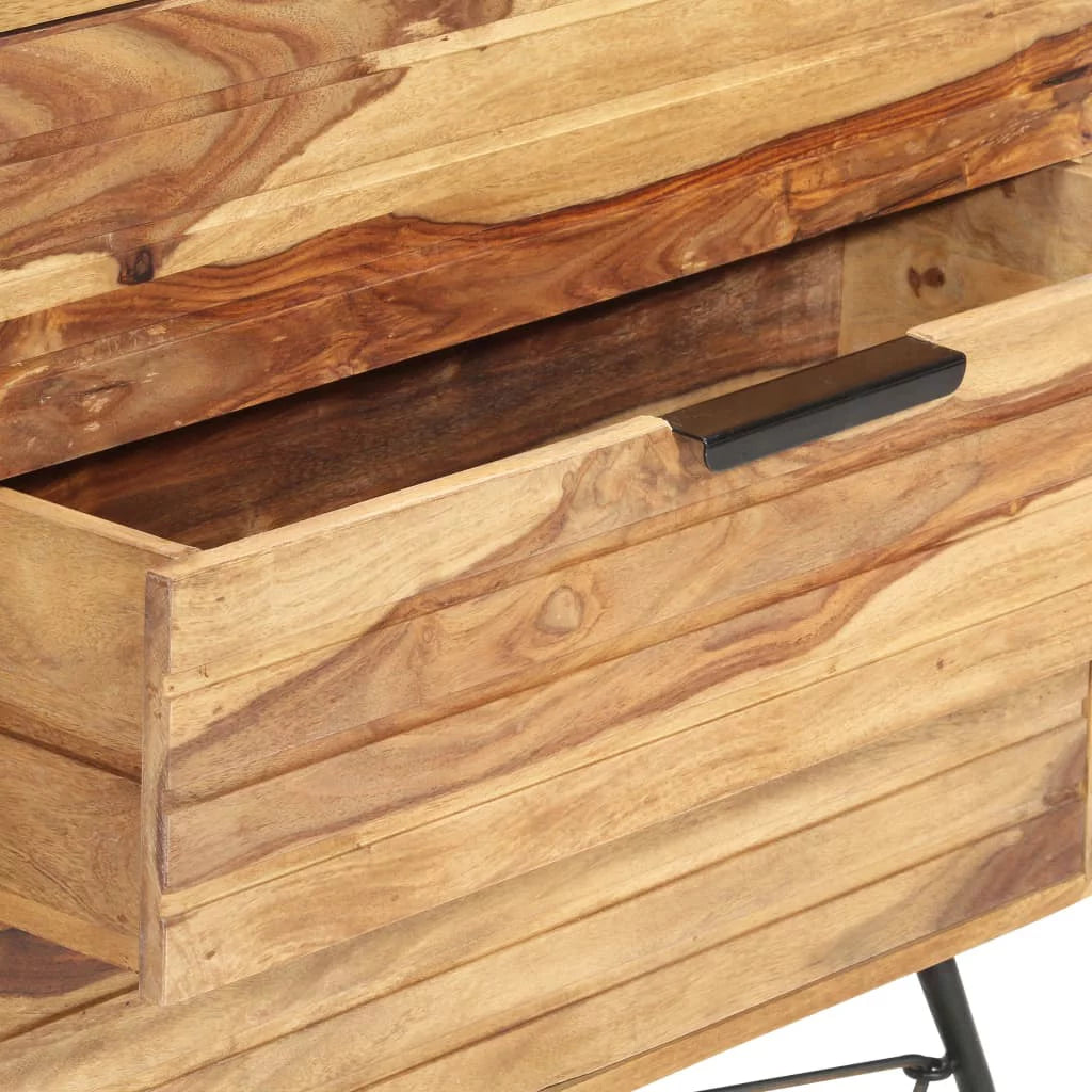 Solid Sheesham Wood Sideboard L156