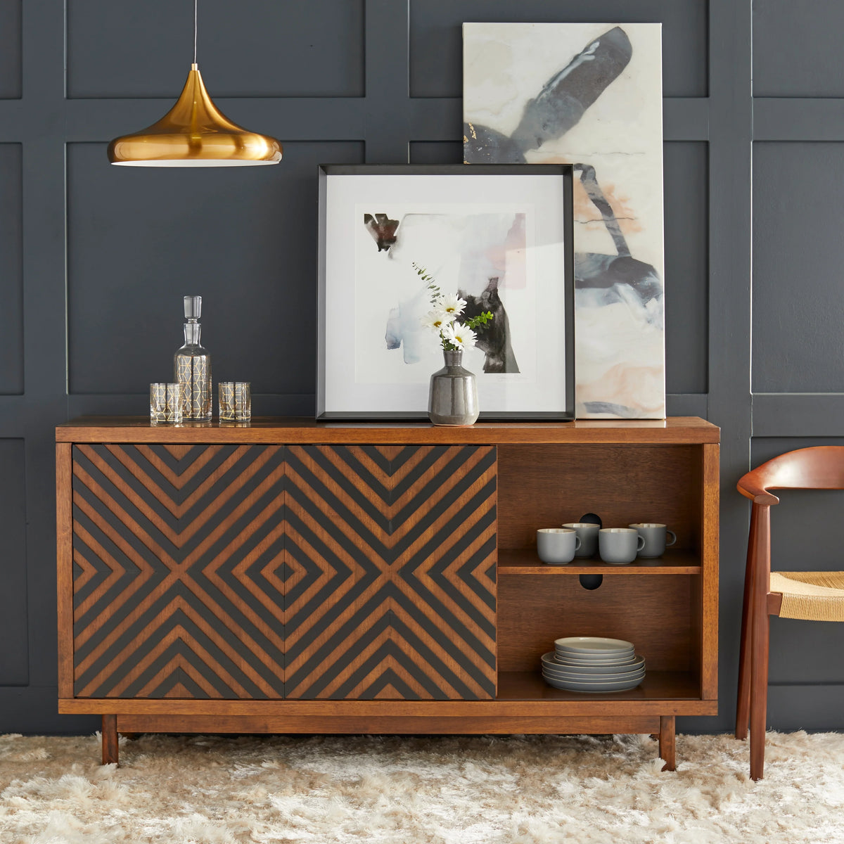 Mid-century Modern Buffet Sideboard S142415