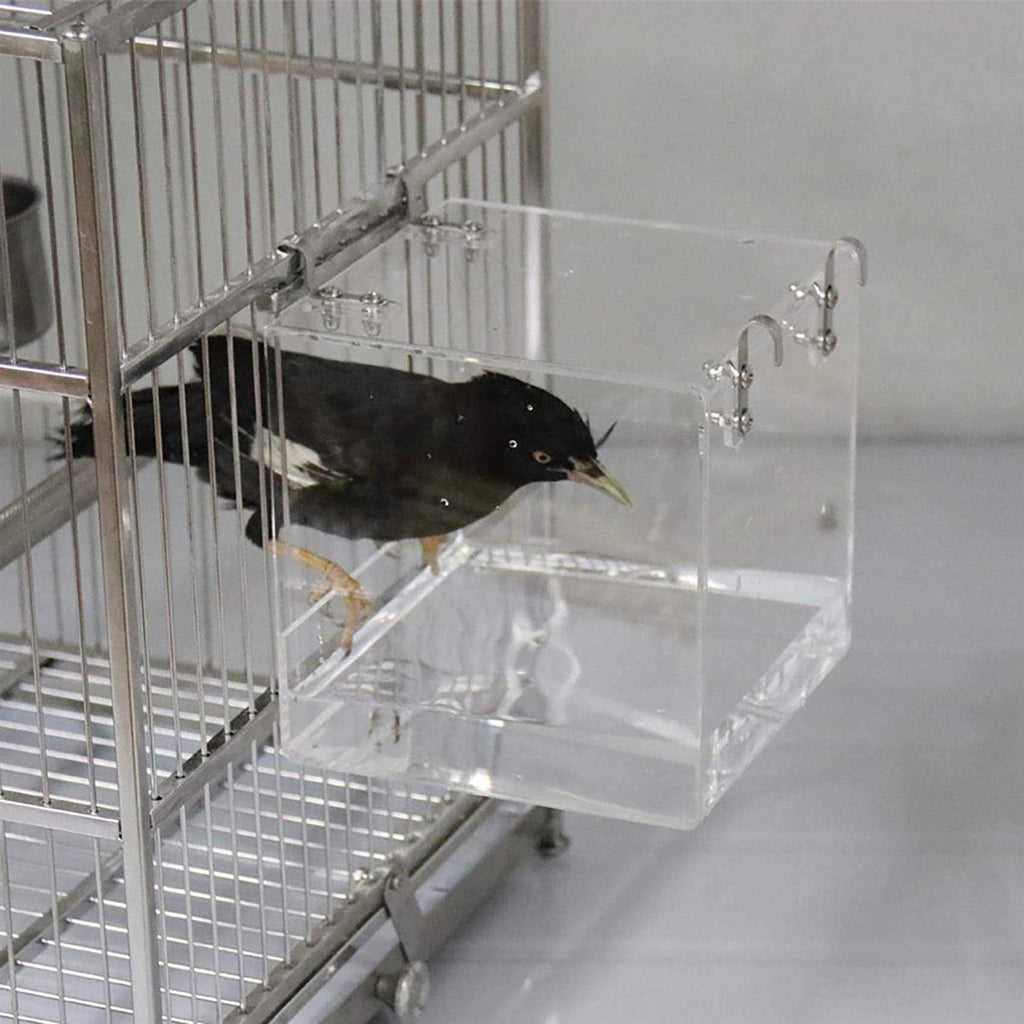 Bird Bath Cage Cleaning Pet Supplies X439