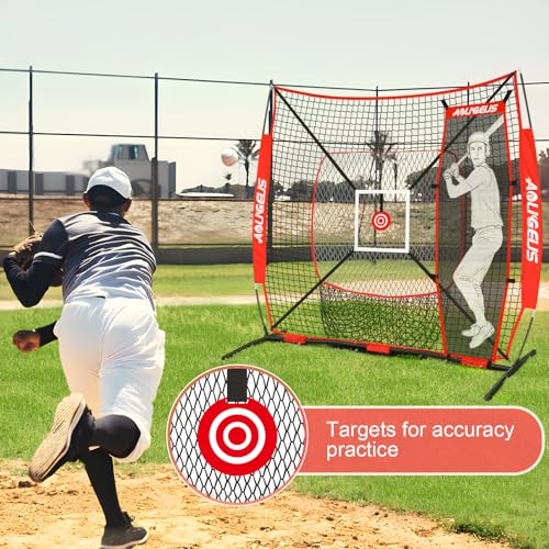 6'X6' Baseball Softball Practice Net with Batting Tee Z5886