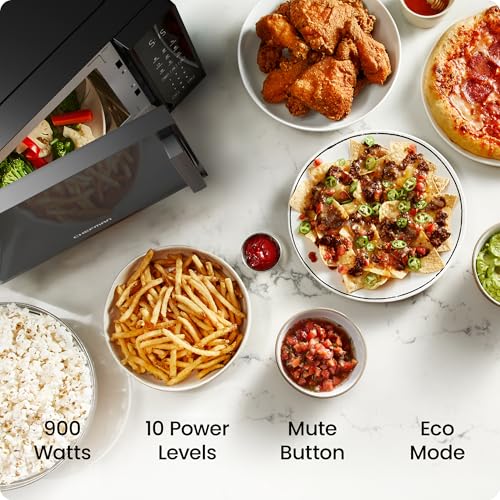 1.1 Cu. Ft. 1000 Watts Black Countertop Microwave Oven A174