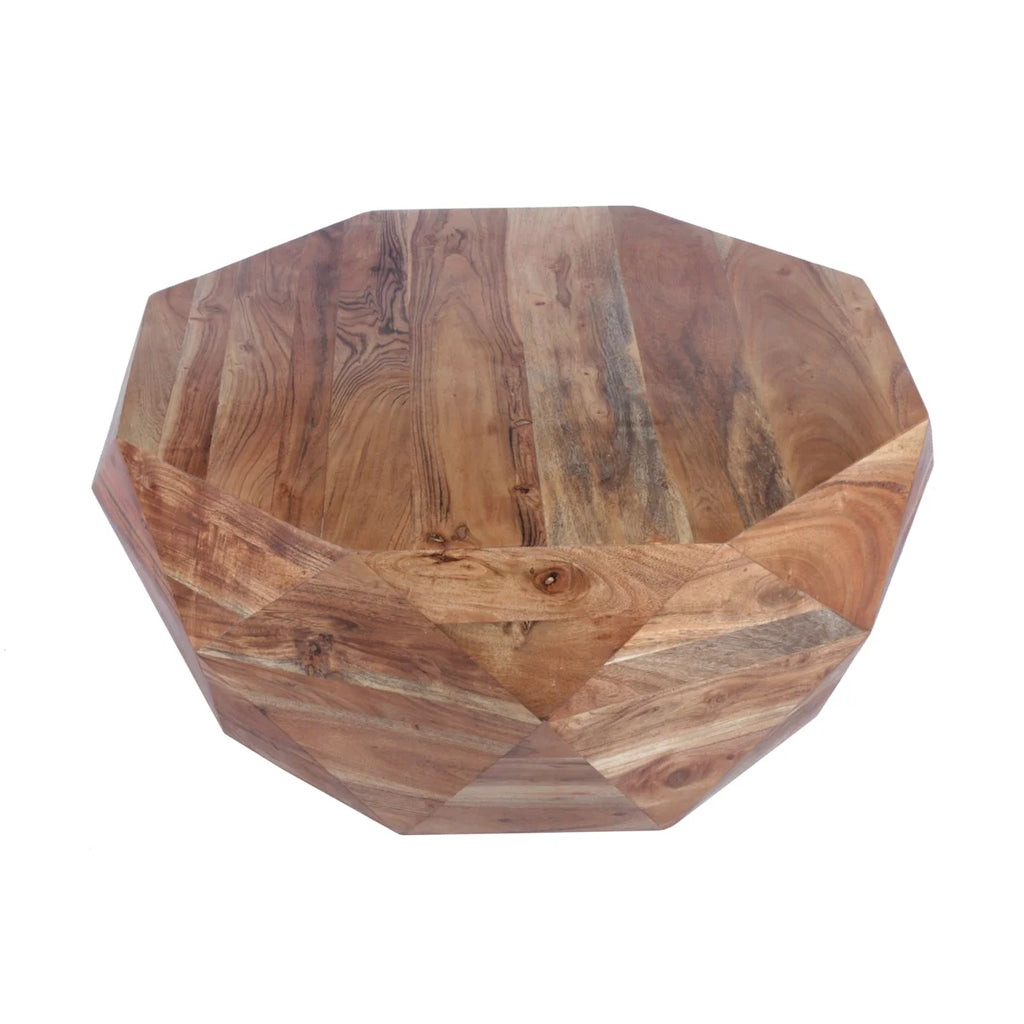 33 Inch Acacia Wood Coffee Table V950227