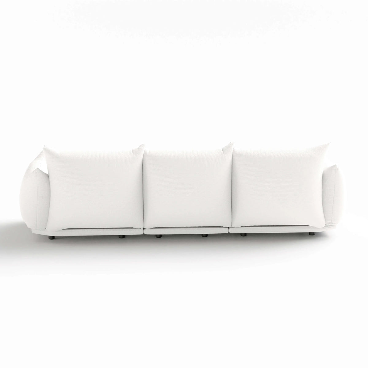 White Upholstery Three Seater Sofa X444058
