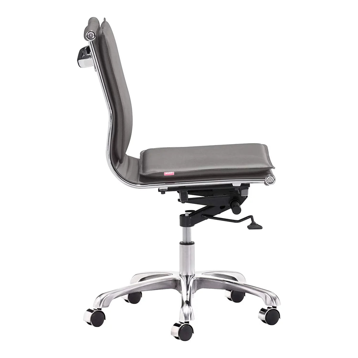 Gray Armless Office Chair S704