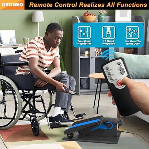Quiet Compact Electric Under Desk Elliptical Machine with Monitor P4861