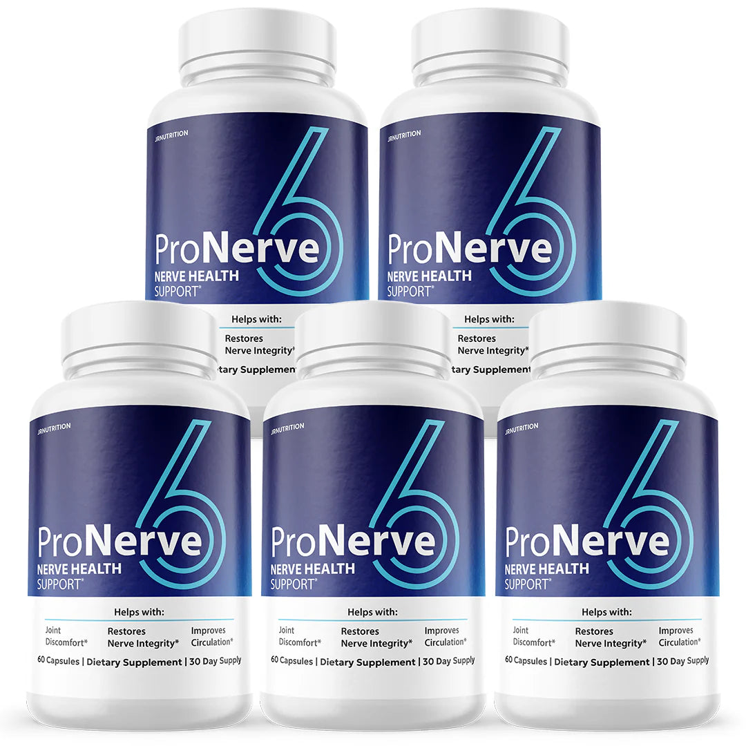 Nerve Health Supplement 5 Bottles D634