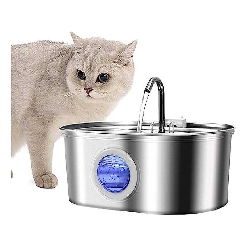 Stainless Steel 3.2L Pet Water Fountain H316702