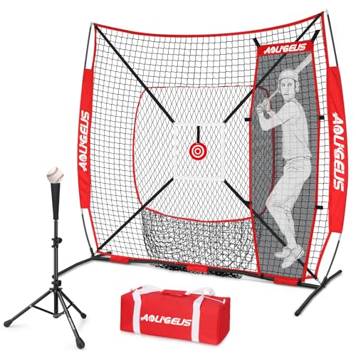 6'X6' Baseball Softball Practice Net with Batting Tee Z5886