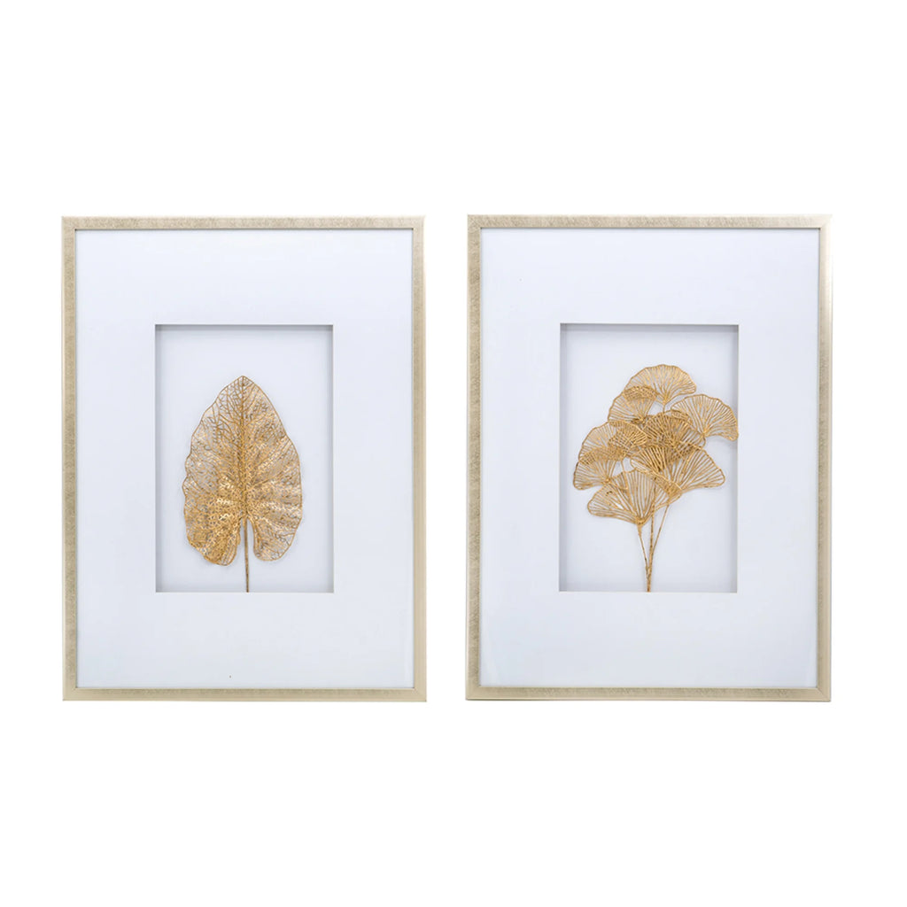 Botanical Framed Wall Arts 23.5" x 31.5" 2ct Q47226