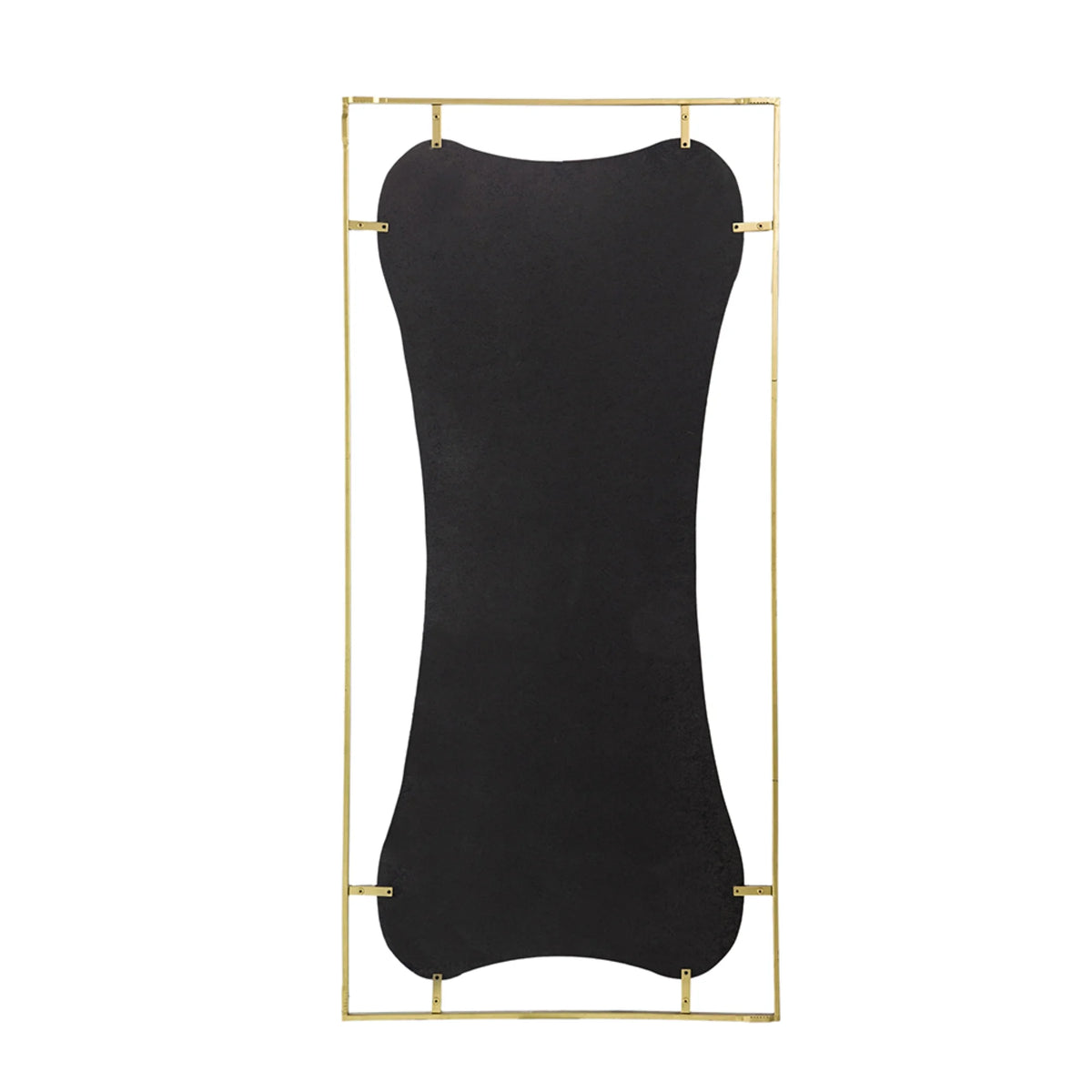 Gold Wall Mirror with Metal Frame L527236