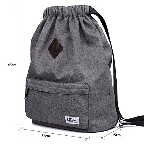 Drawstring Sports Backpack Gym Yoga Bag Q377489
