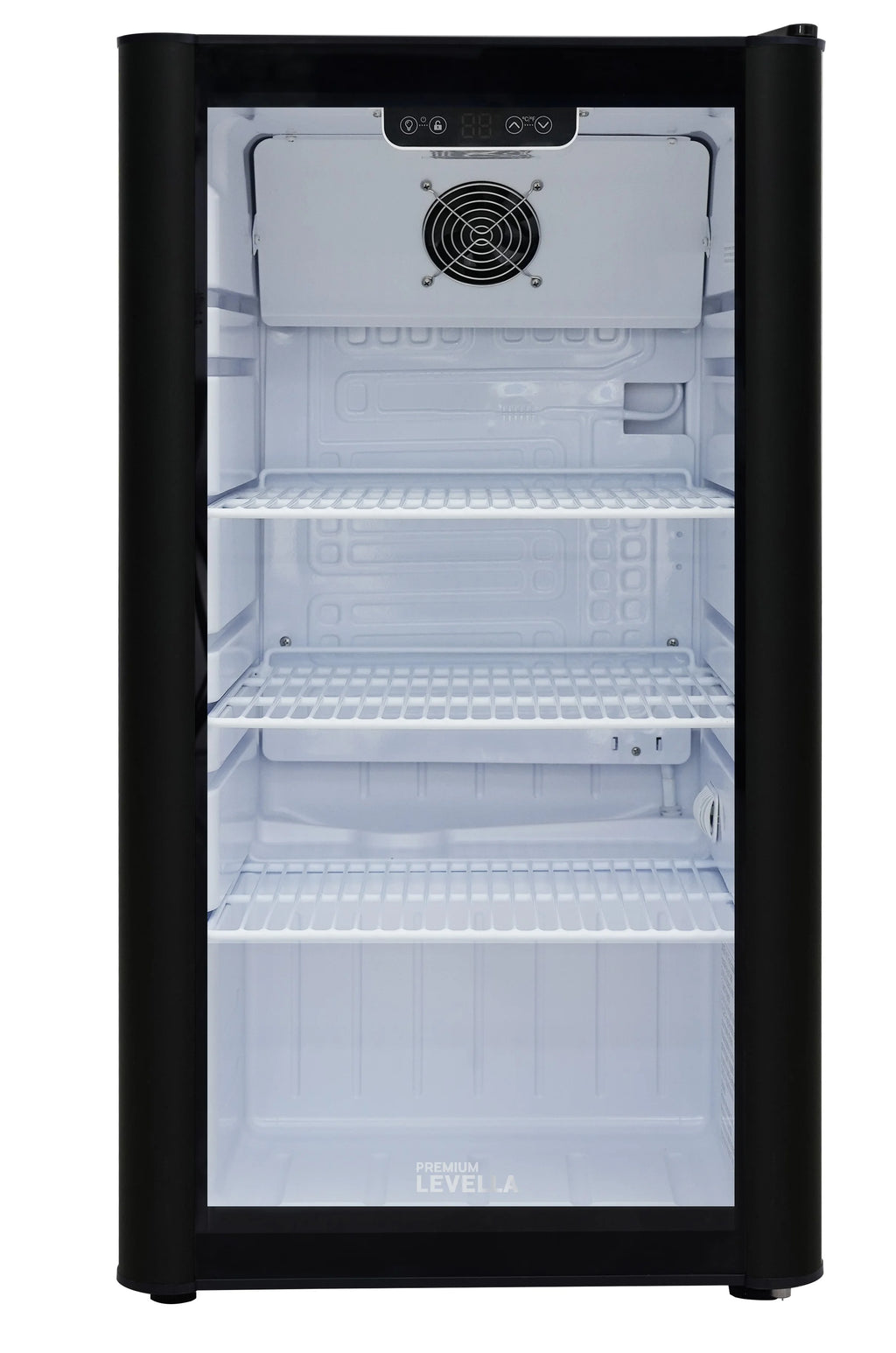 Glass Door Display Refrigerator 3.1 cu ft Black F555