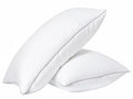 King Size Bed Pillows Set of 2 White Y36684