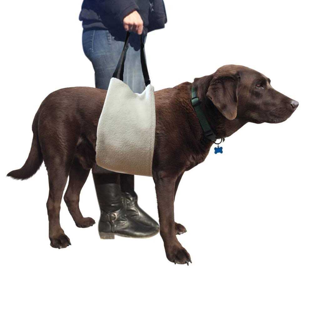 Veterinarian Approved Plush Soft Canine Sling Adjustable Straps Z69180