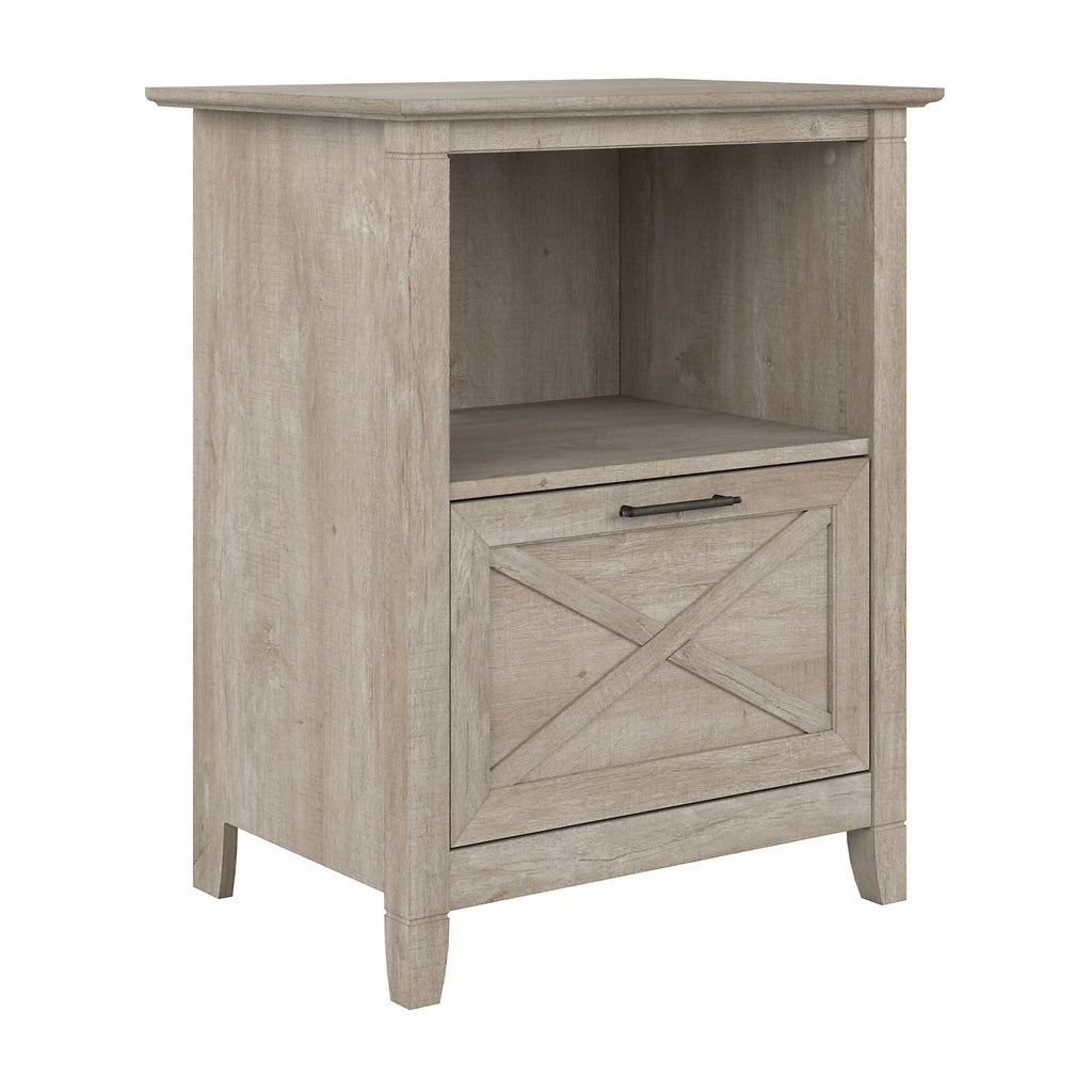 Washed Gray End Table S982