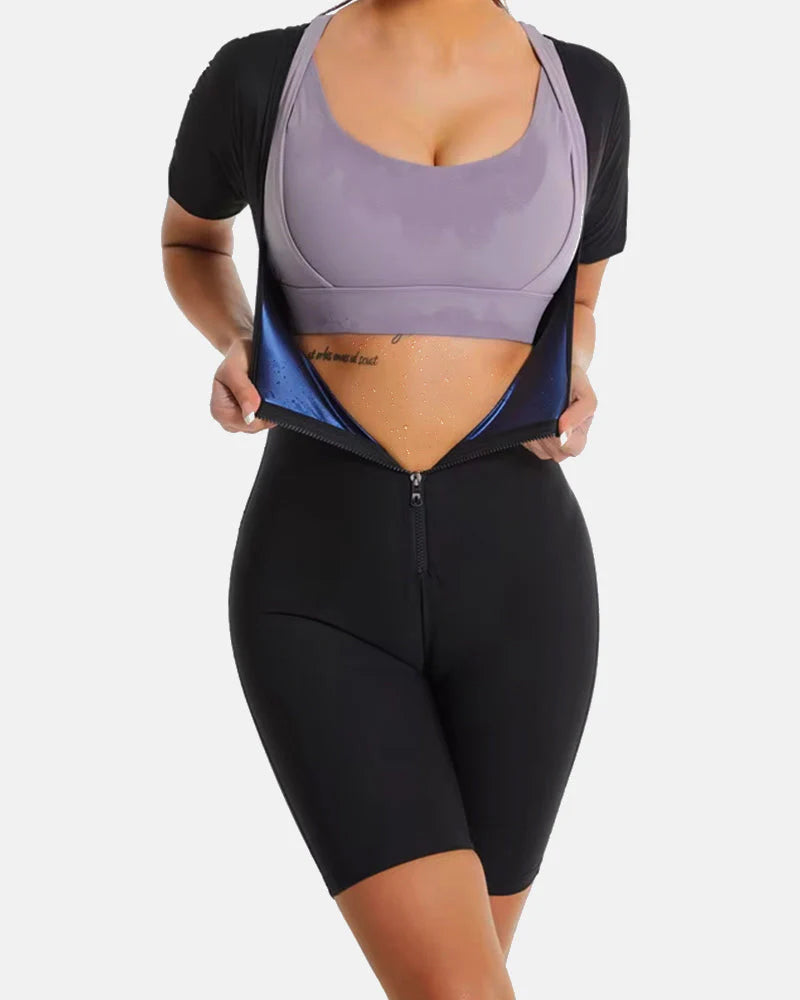 Women's Full Body Sauna Suit I8862