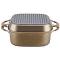 11-Inch Nonstick Deep Square Grill Pan and Roaster Z705402