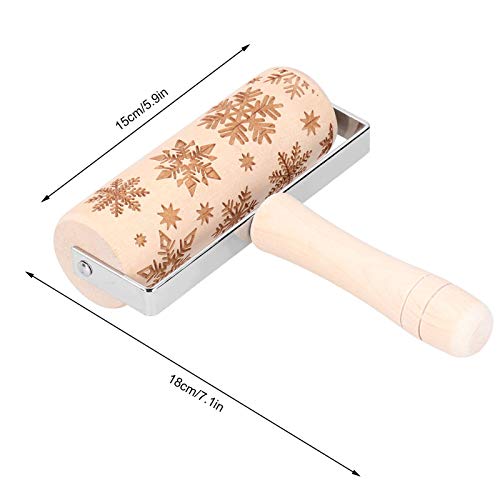 Mini Embossed Rolling Pin Q8282
