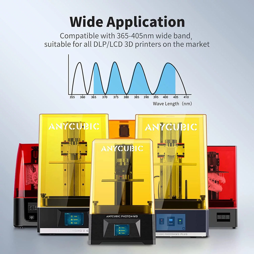Water Washable 405nm UV-Curing 3D Printer Resin 5KG V397