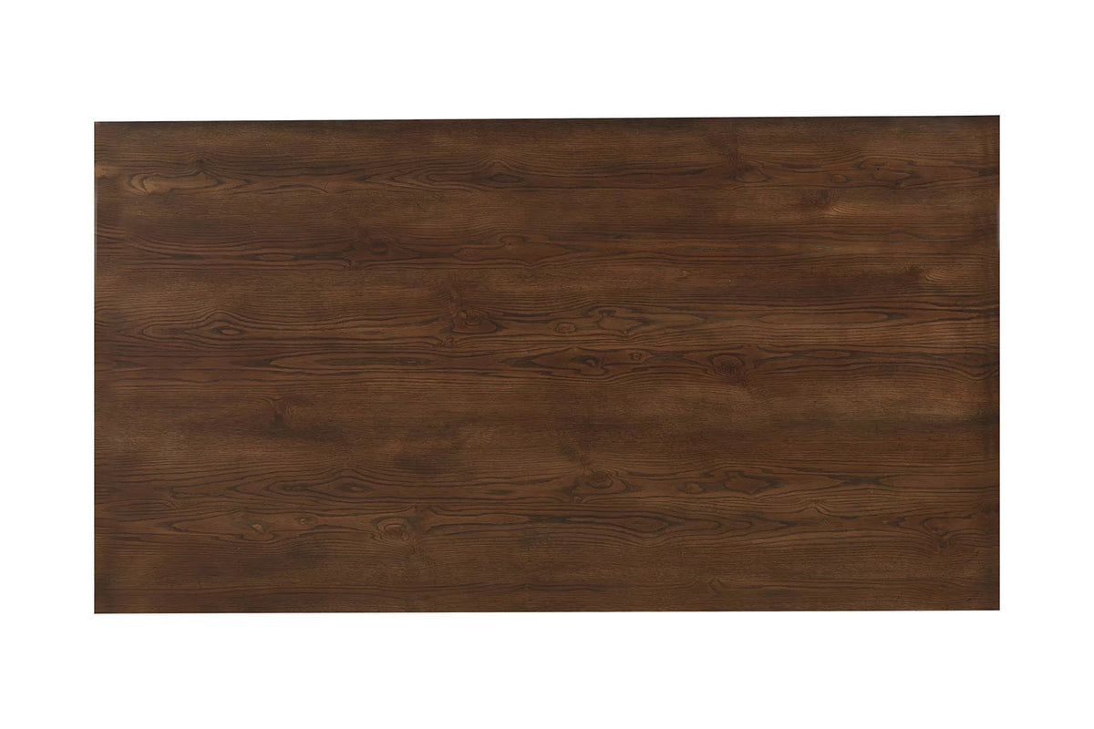Wood Trestle Dining Table U9086