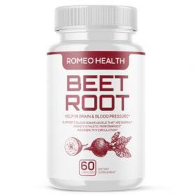 Beet Root Capsules 1300mg Organic Beetroot Powder Extract 60CT A440780