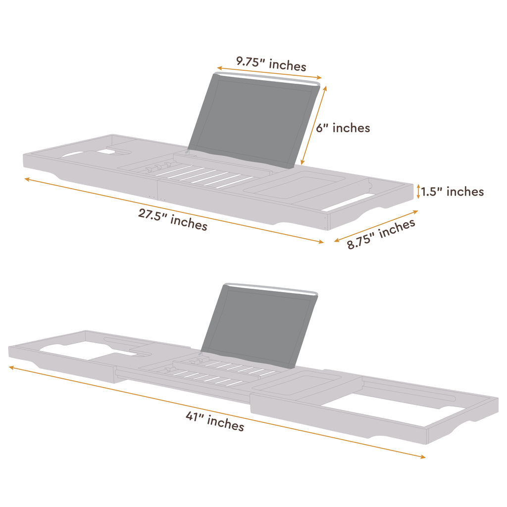 Bathtub Caddy with Extendable Sides G968