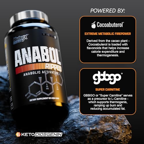 2-in-1 Muscle Builder and Shredding Supplement, 60 Count B870511