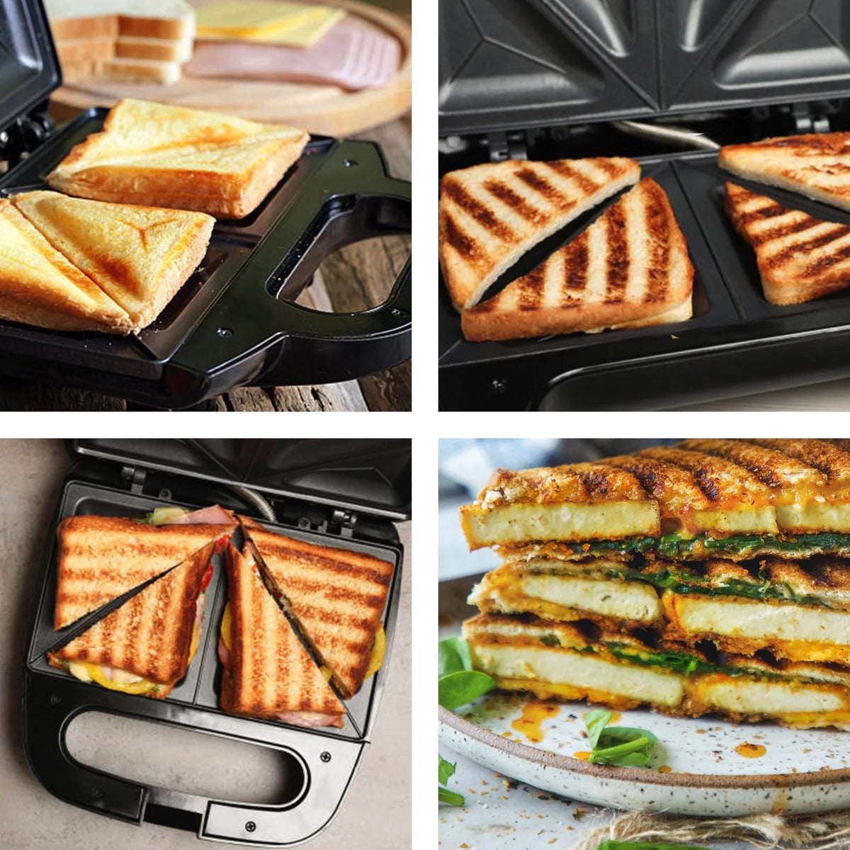 Non-Stick Stainless Steel Sandwich Maker L71554