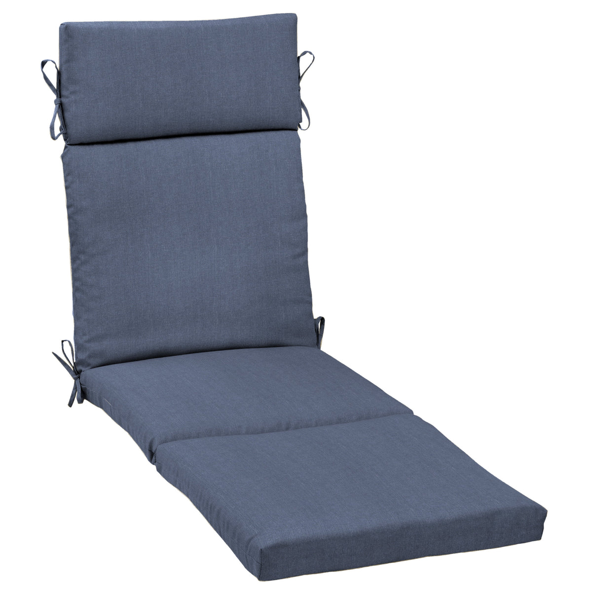 Indigo Blue Rectangle Chaise Lounge Cushion B3030